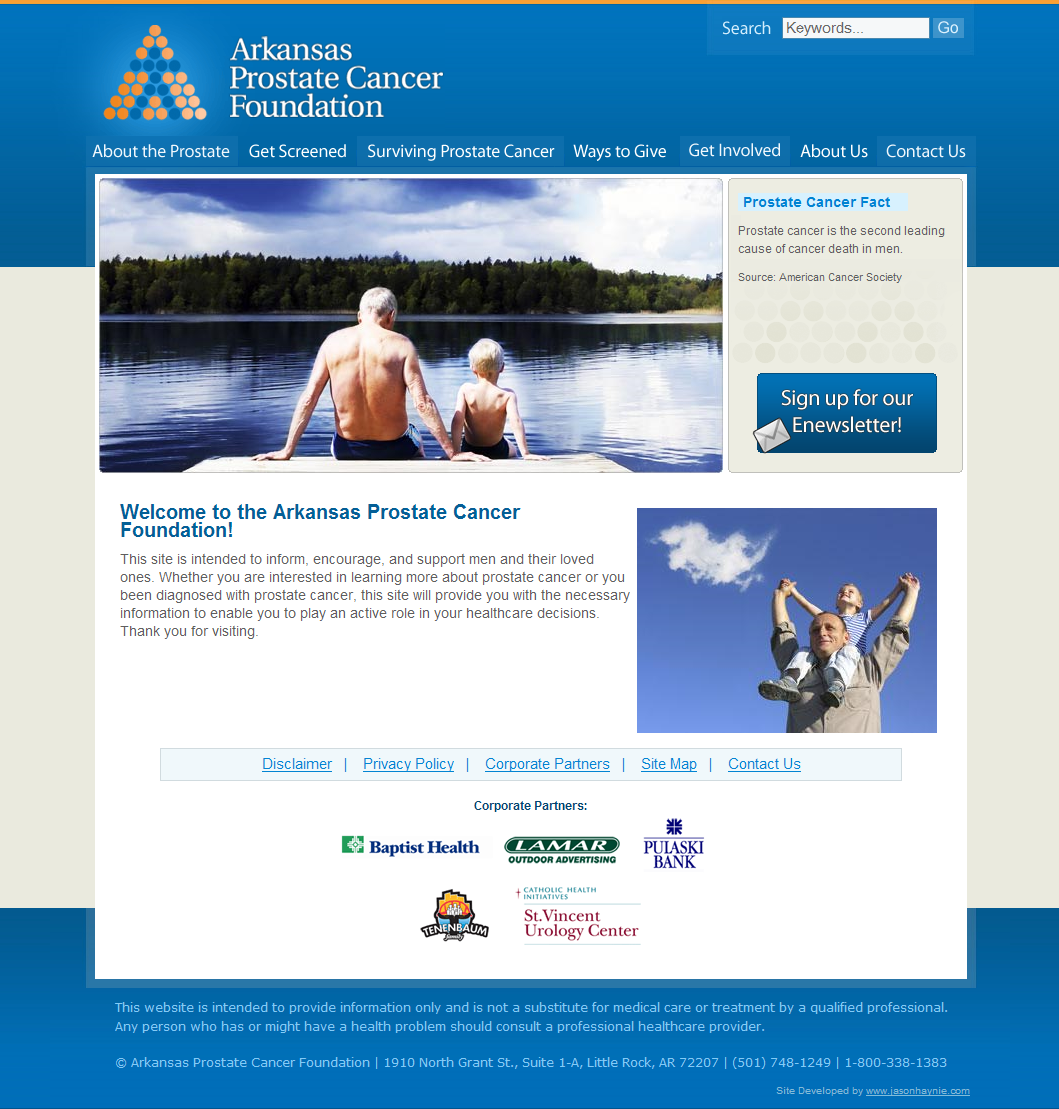 Arkansas Prostate Cancer Foundation (ArkansasProg)