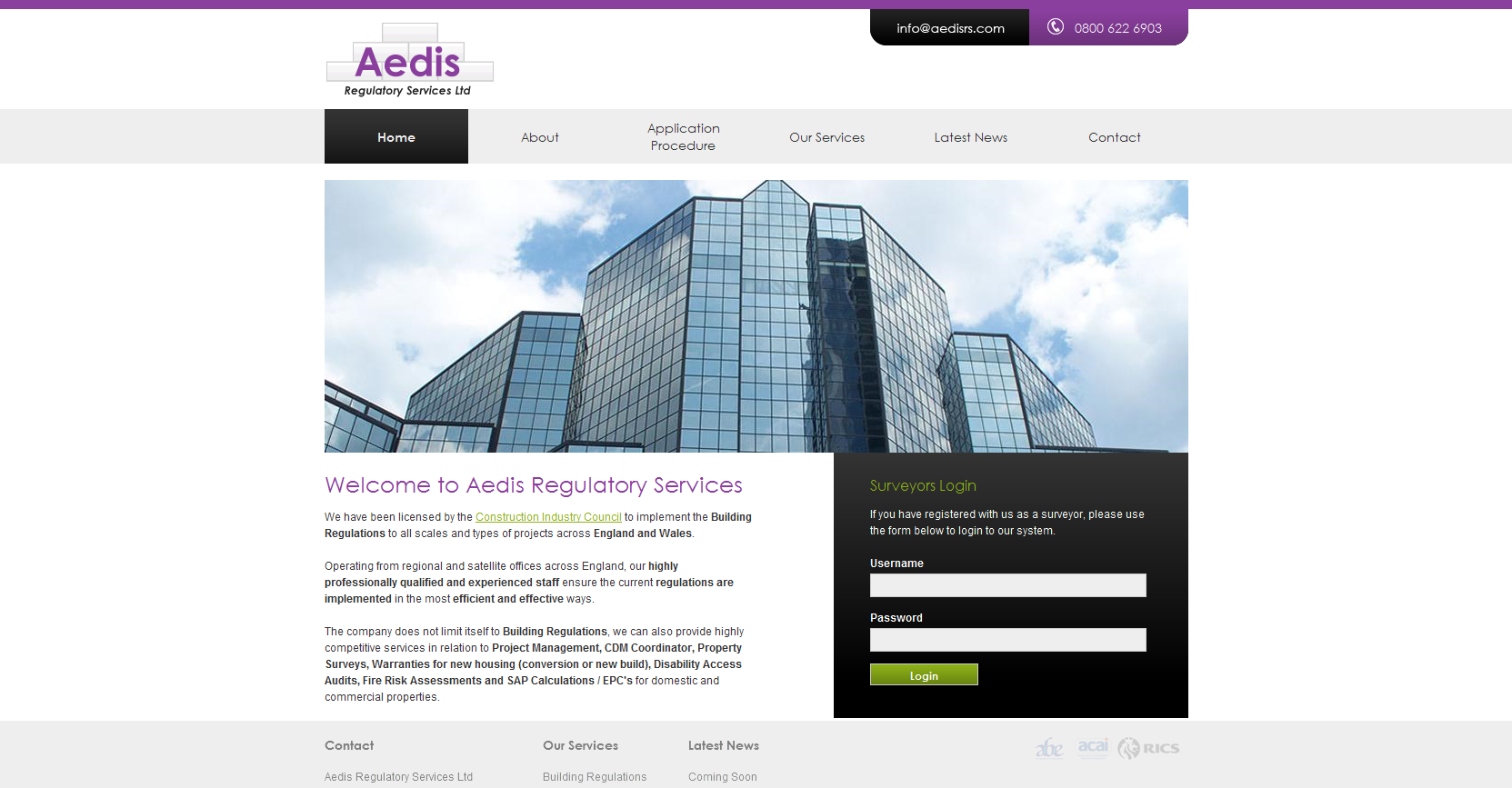 Aedis Regulatory Services (outer/edge)
