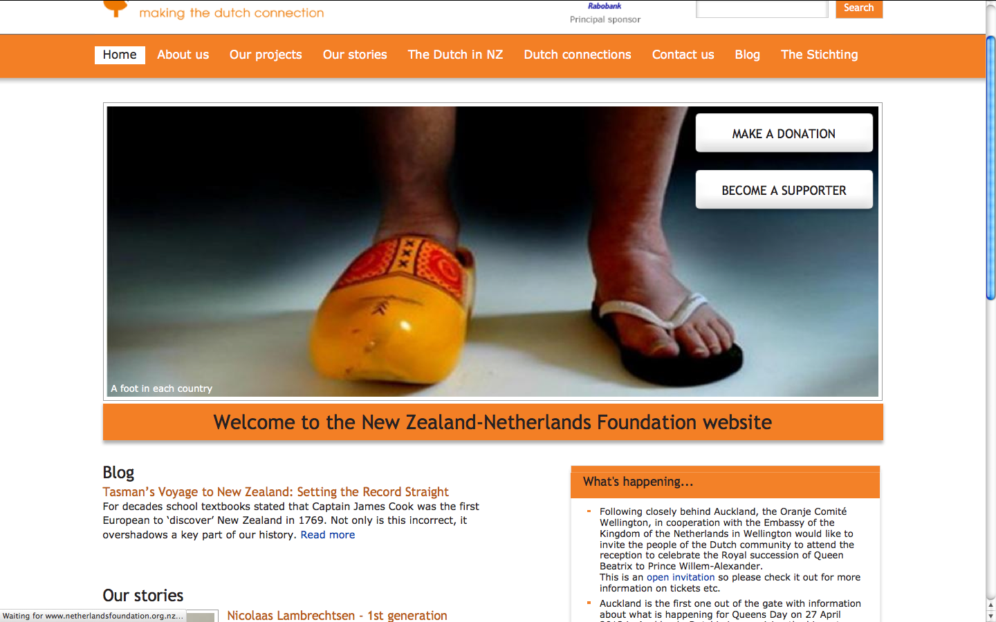 New Zealand Netherlands Foundation (tsg)