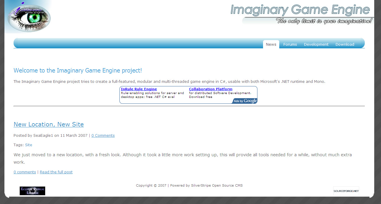 Imaginary Game Engine (SeaEagle1)