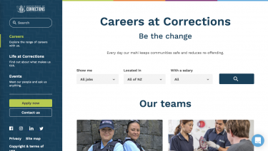 Careers at Corrections