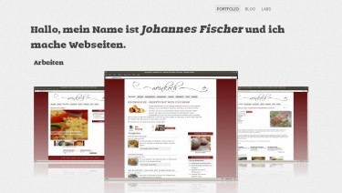 Portfolio | Johannes Fischer | Webentwickler 