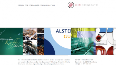 Schoen Communication - Design for Corporate Communication