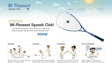 Mt Pleasant Squash Club - Christchurch