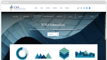 ICMA Silverstripe Design and Development