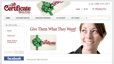 The Gift Certificate Store