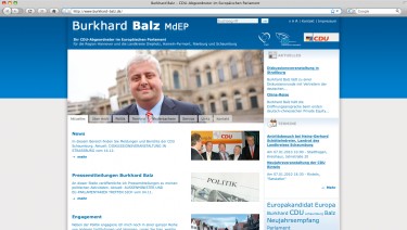 Burkhard Balz - Official Site of the EU Politician
