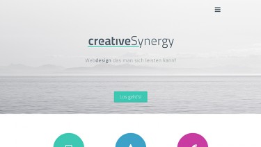 creativeSynergy - Webdesign das man sich leisten kann!