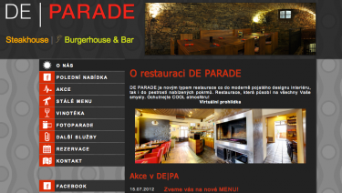 De | Parade - Restaurant, Steakhouse and Bar