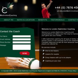 Badminton Coaching London 2010-04-01