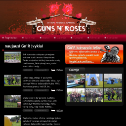 Guns N` roses (GNR) official paintball team websit
