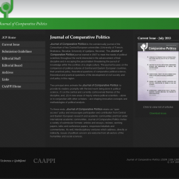 Journal of Comparative Politics 2010-10-06