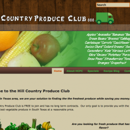 Hill Country Produce Club 2009-12-14