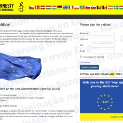 Amnesty International - European petition website 1110-05-20