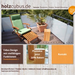 Holzcubus.de - Premium Massivholz Blöcke 2012-08-01