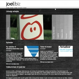 joel.biz – small advertising agency in Denmark 2009-04-01
