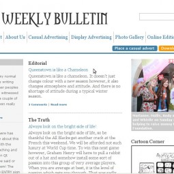 Lakes Weekly Bulletin Queenstown 2009-06-05