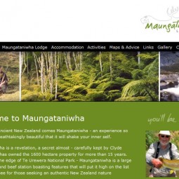 Maungataniwha Lodge 2009-03-11