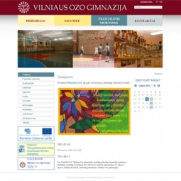 Ozo Gymnasium - School site 2012-08-01