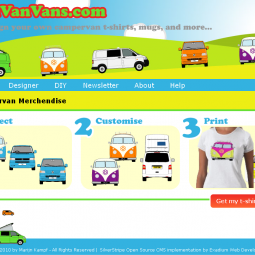 VanVanVans.com Custom Camper Van T-shirts 2010-10-10