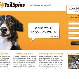 www.tailspinsdogwalking.com 2012-03-22