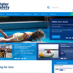 Water Safety New Zealand (Stripe the Web)