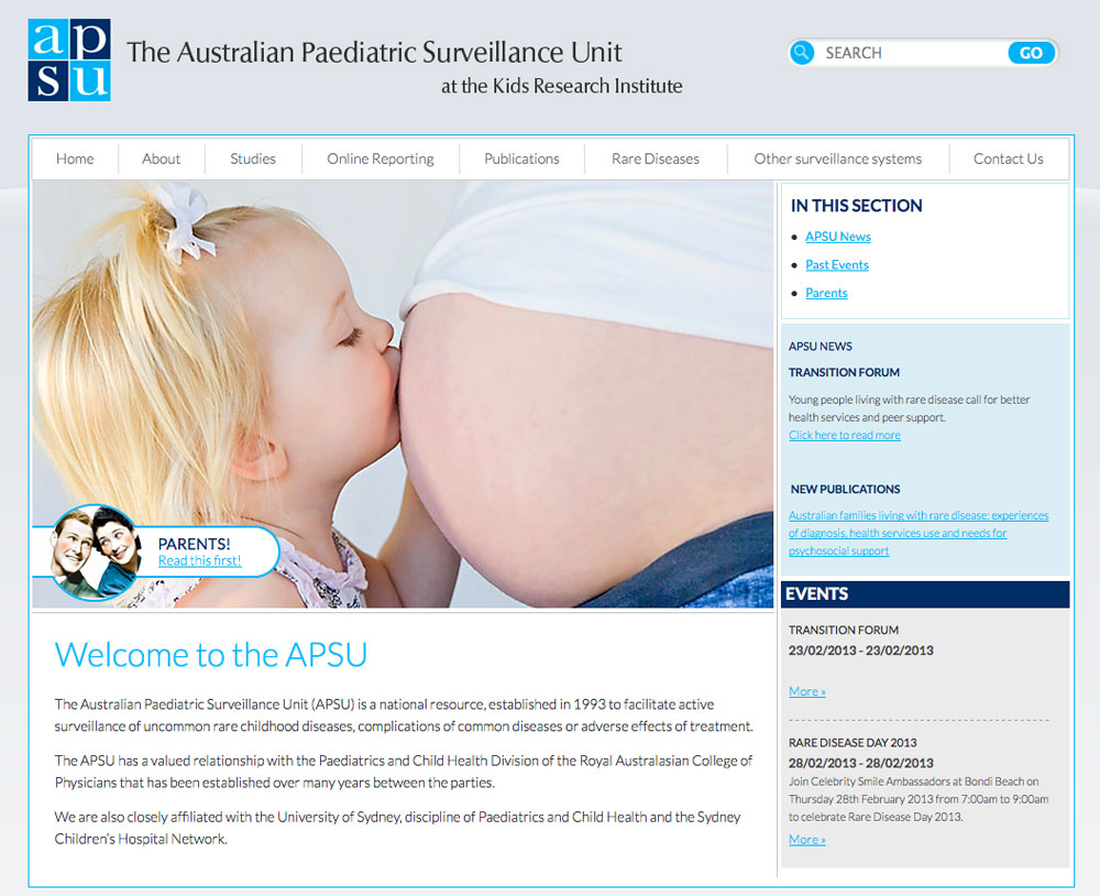 Australian Paediatric Surveillance Unit (APSU) (iON creative)