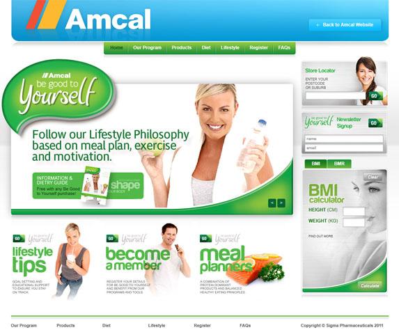 AMCAL - Be Good to Yourself   (NOW/media - digital agency)