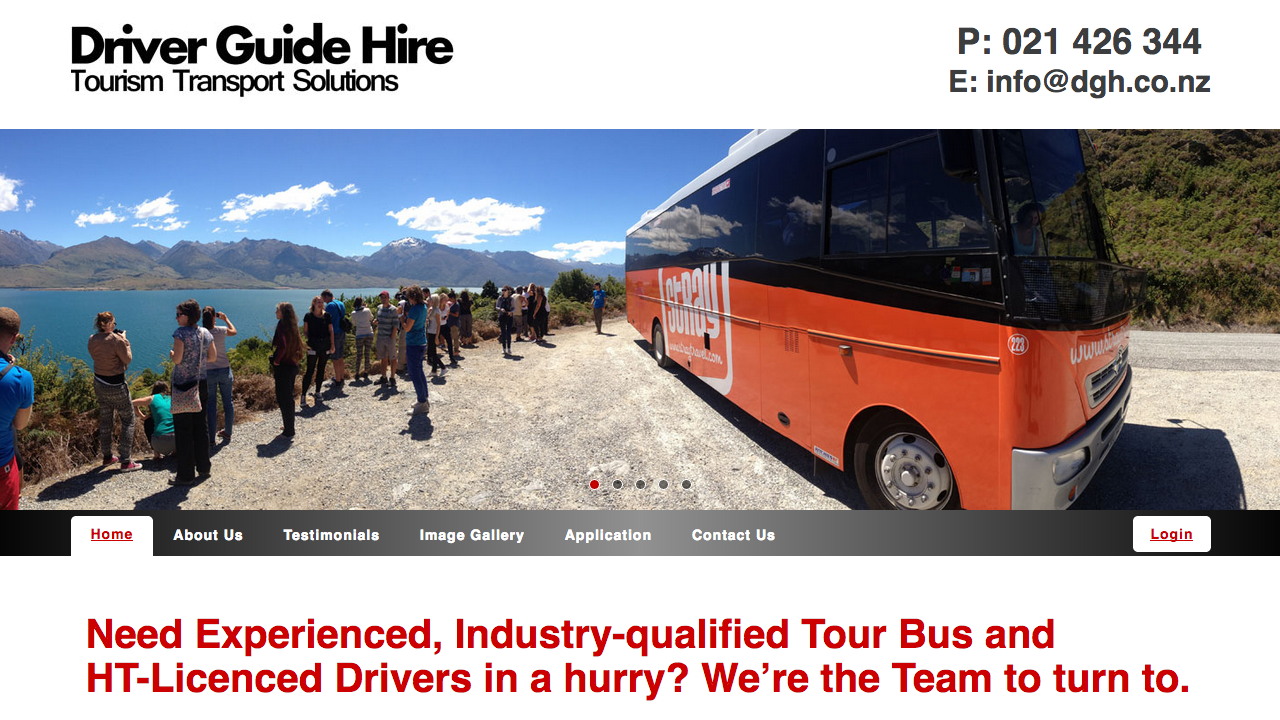 ‘Living the Dream’ with Driver Guide Hire! (mhdesign)