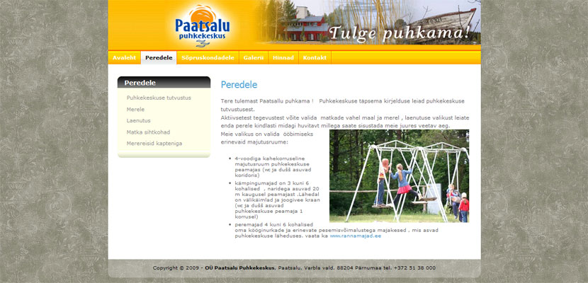 Paatsalu Camping (Webdoc)