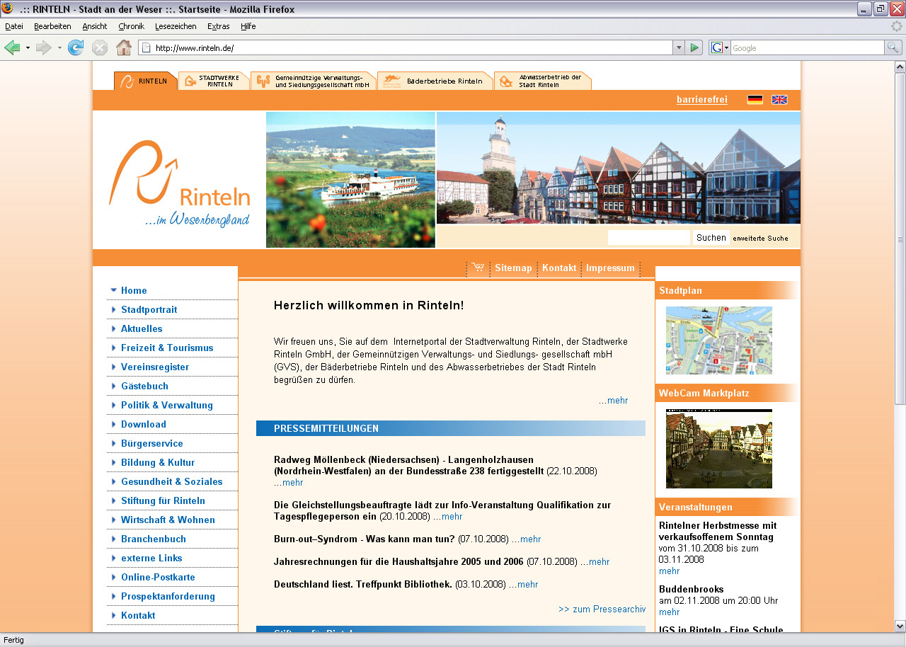 Stadt Rinteln an der Weser (Internet Marketing Services GmbH)