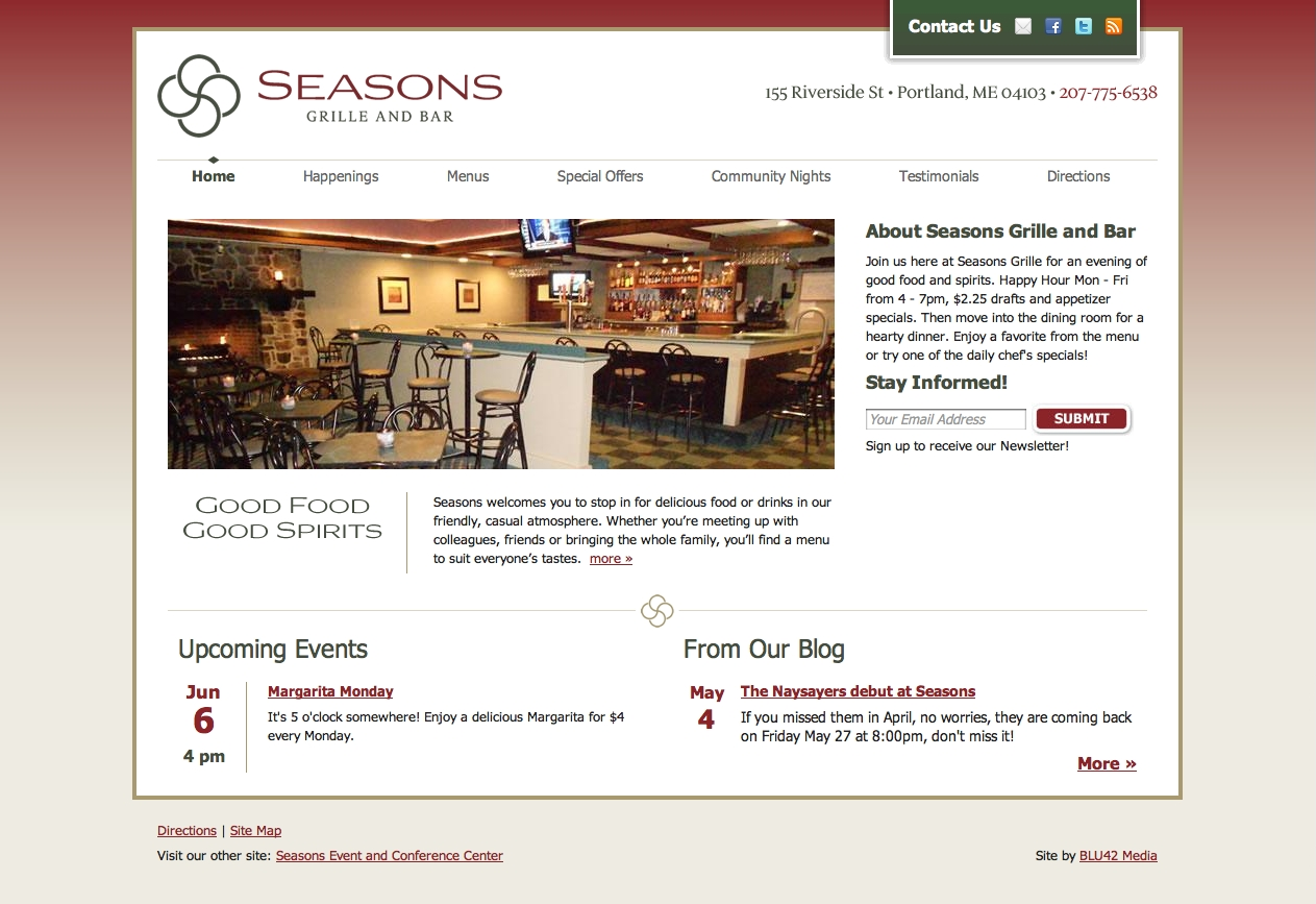 Seasons Grille (BLU42 Media)