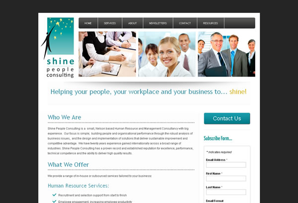 Shine People Consulting (webtonic)