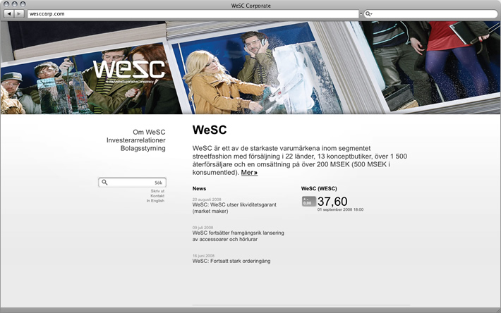 WeSC Corporate (yitter)