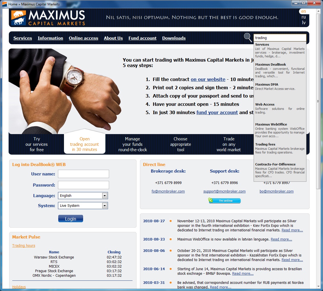 Maximus Capital Markets, IBC LLC (raZbi)