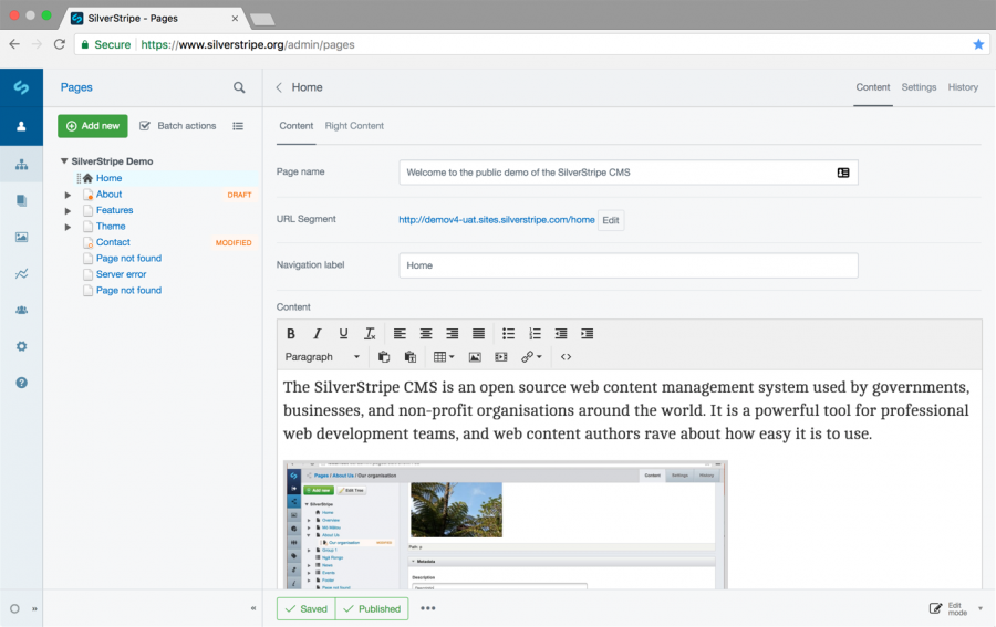 Silverstripe Cms The Open Source Cms That Empowers Great Web Teams Silverstripe Cms