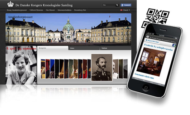 Web & Mobile Site for the Royal Danish Collections (cphcloud)