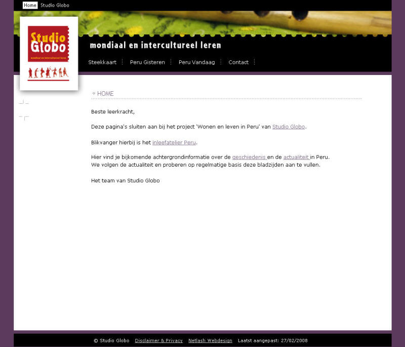 Peru-project Studio Globo (dubtje)