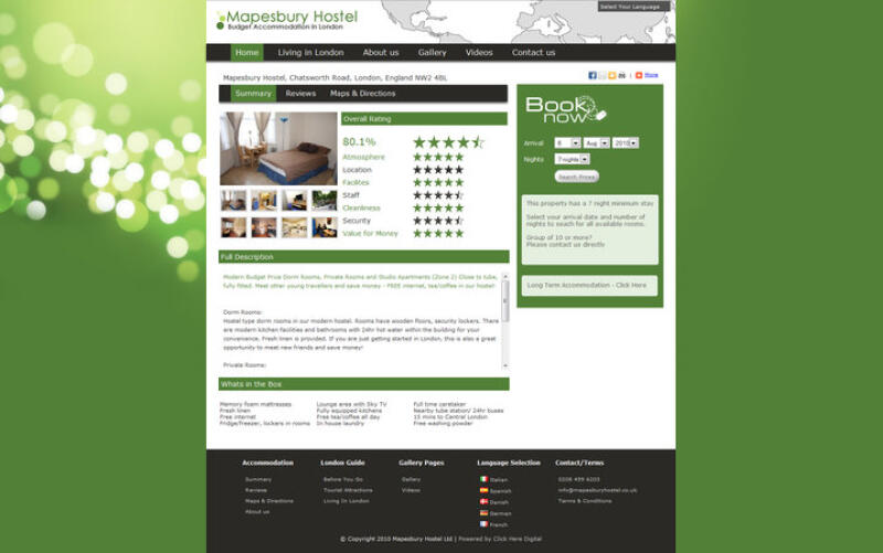 Mapesbury Hostel (CHD)