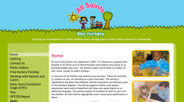 All Saints Day Nursery (bones)