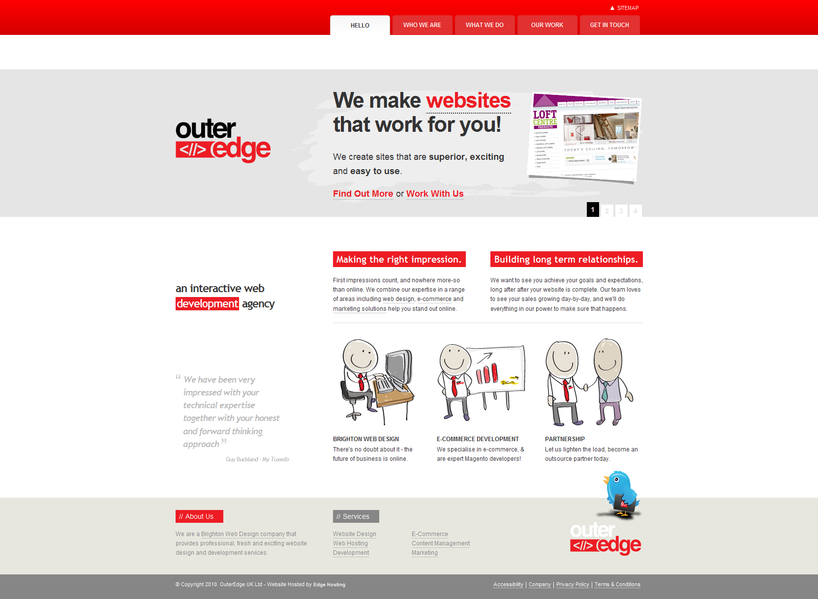 OuterEdge UK - Brighton Web Design (outer/edge)