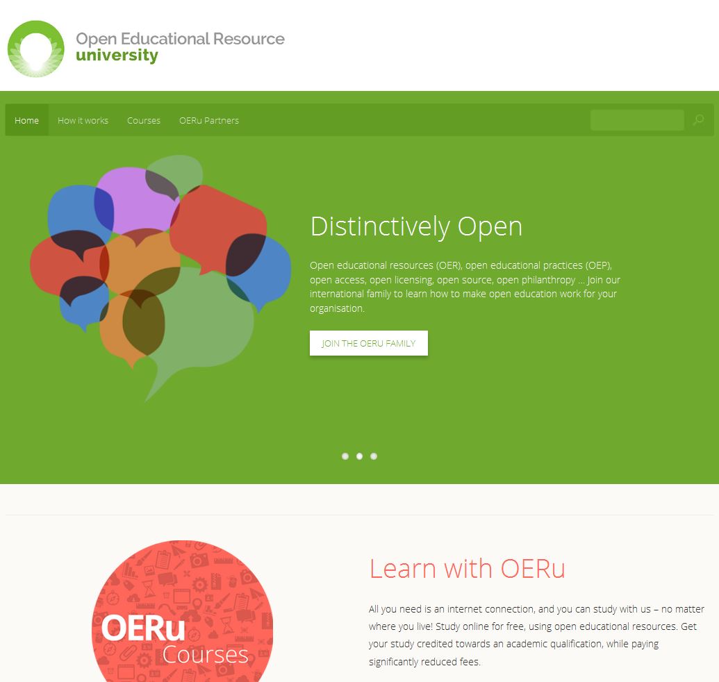 Open Education Resources university (antons)