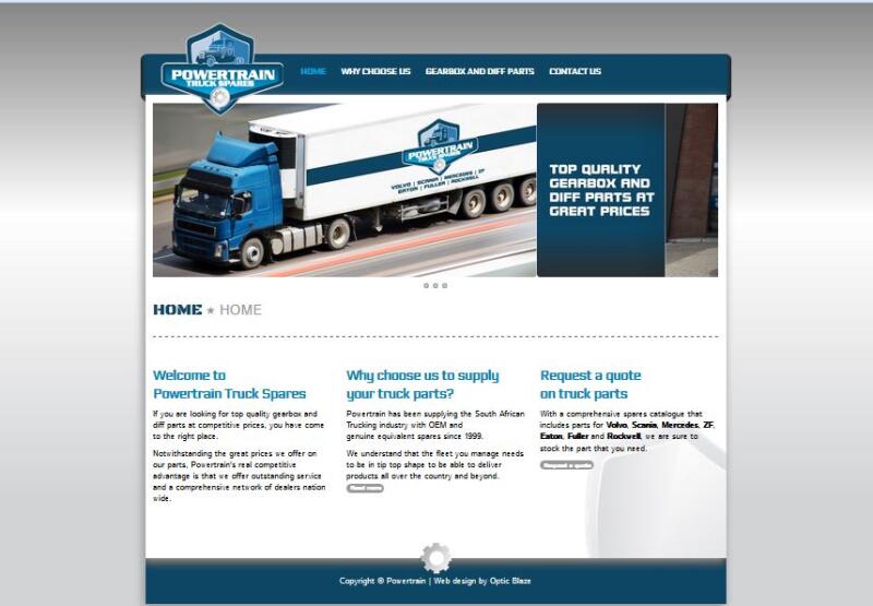 Powertrain Truck Parts (Optic Blaze)