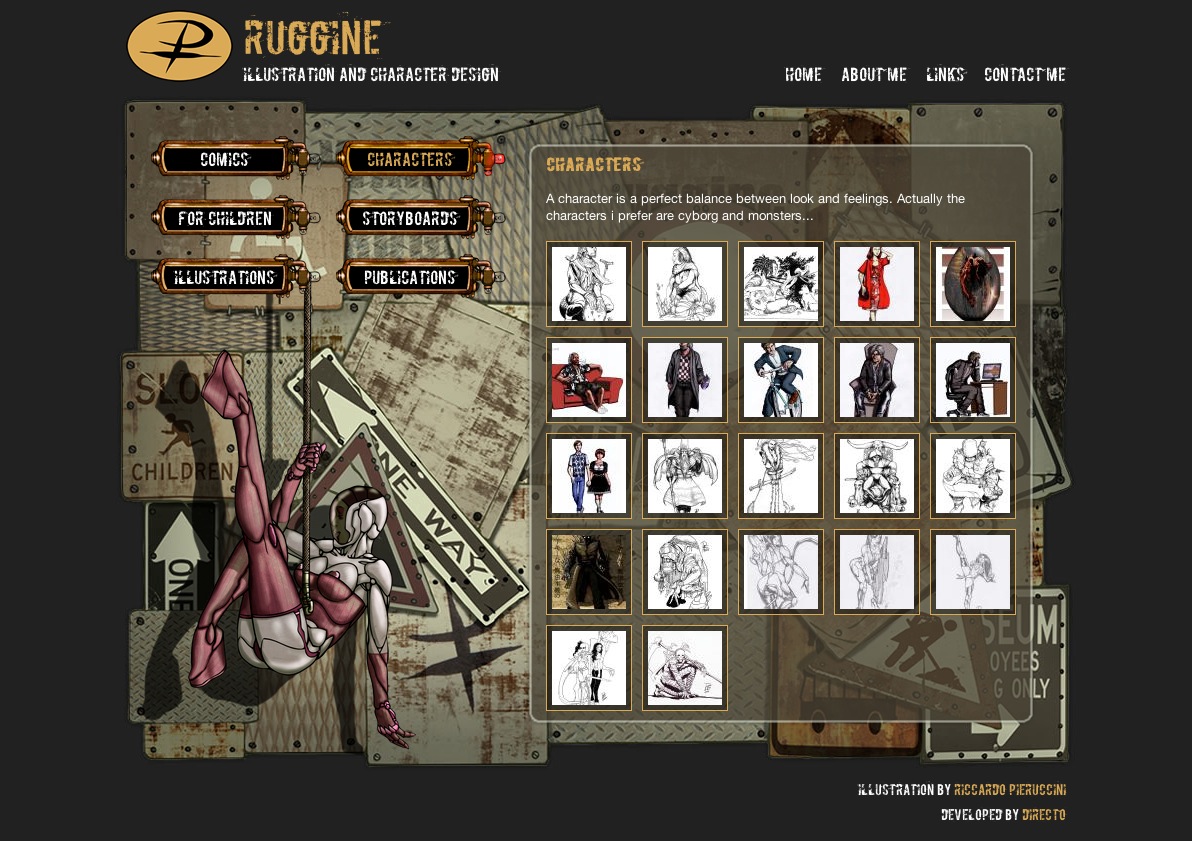 Ruggine - Illustration and Character Design (mirkosassetti)
