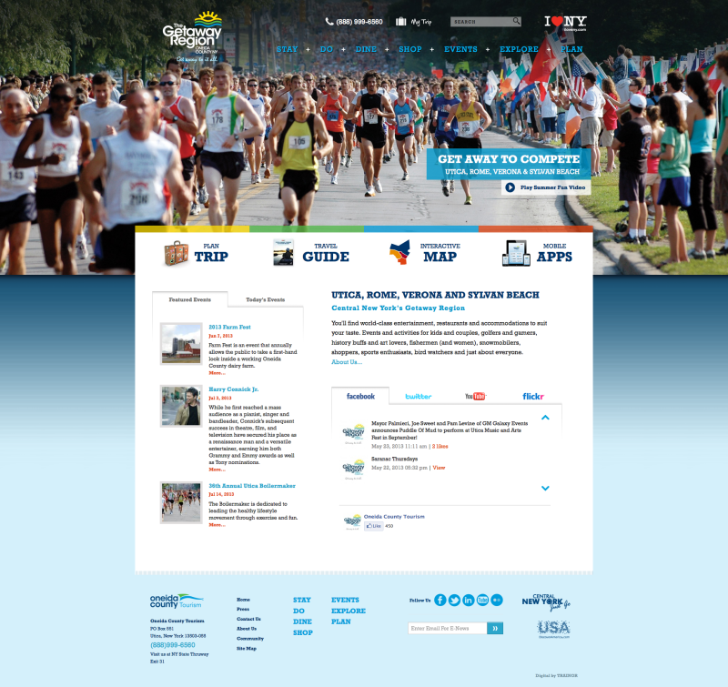 The Getaway Region - Oneida County (Trainor)