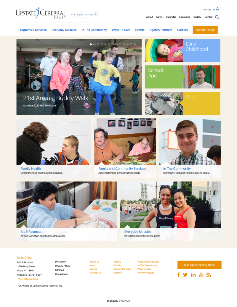 Upstate Cerebral Palsy (Trainor)