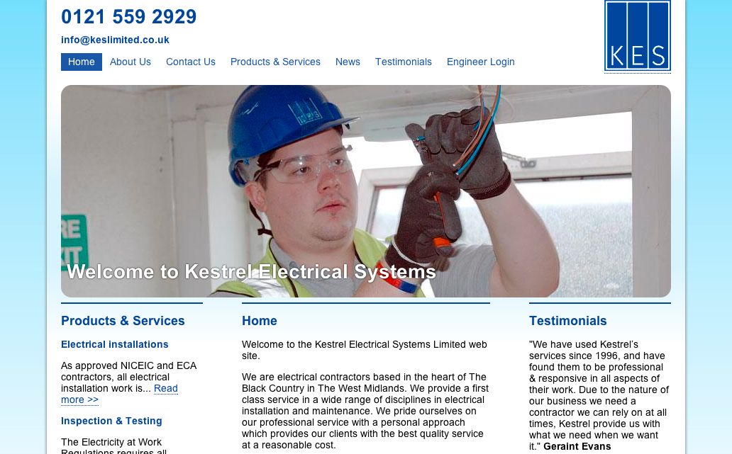 Kestrel Electrical Systems Ltd (bones)
