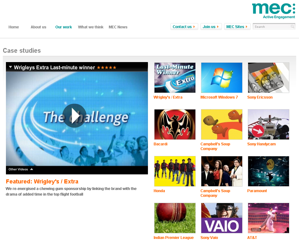 MEC Global - Advertising agency (BP)
