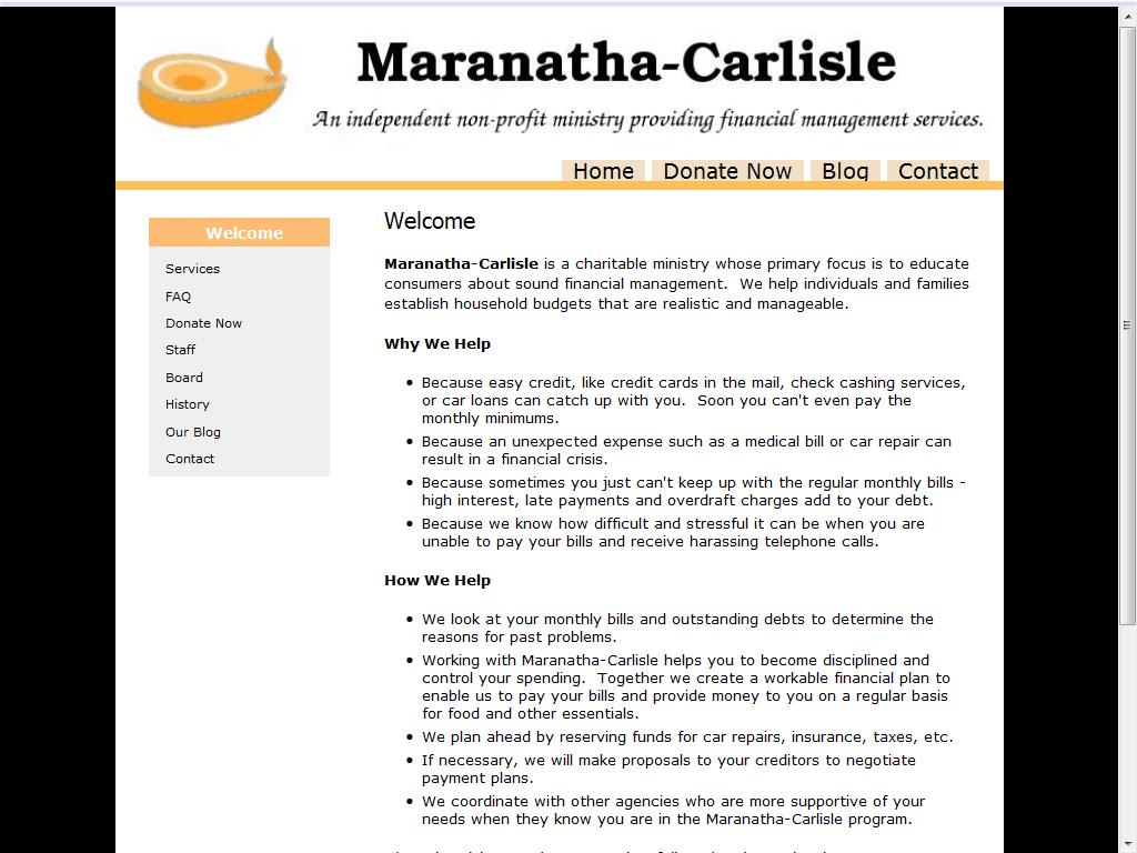 Maranatha-Carlisle (PASilverStripeUser)