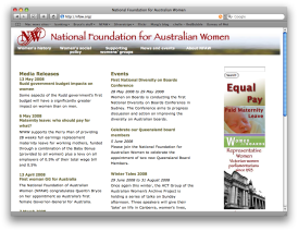 National Foundation for Australian Women